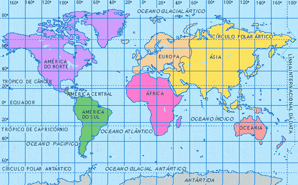 Imágenes De Mapas Mundi continentes