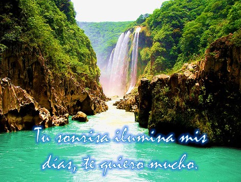 Imágenes de cascadas bonitas de México